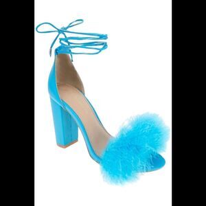 BCB Generation Women's Biny Heeled Sandal Electric Blue - Medium